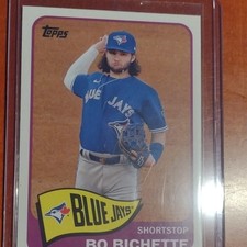 Topps #T65-47 Bo Bichette - Blue Jays MLB Baseball Card 1965 Redux 2021