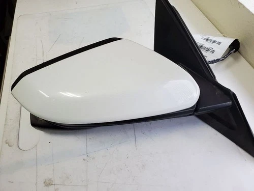 2016-2021 Honda Civic Right Passenger Side View Power Mirror Door White Used