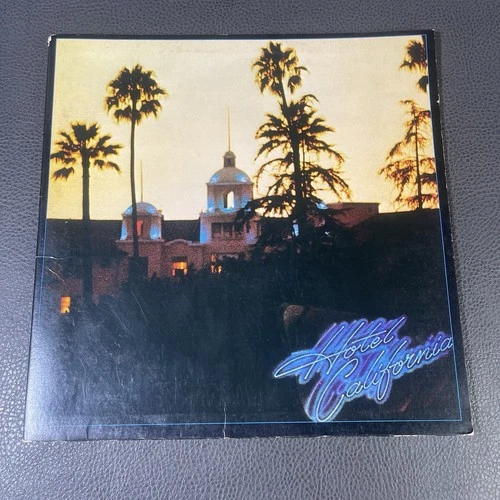 Vintage Eagles Hotel California Vinyl LP Record Album 1976 Pressing 6E-103