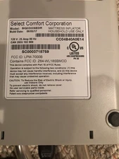 Sleep Number Air Bed Pump Dual Hose SIQ0300SEDR & Wireless Remote LPM-5000