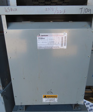 GE 9T23B3873 Transformer 45KVA 480X120/208V 3-PHASE -T109 -WARRANTY
