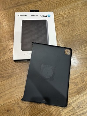 Pitaka MagEZ Case 2 Compatible with iPad Pro 12.9 M1-M2 (2021-2022) Black/Gray