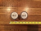 Two New NIP Frosted Glass Fleur-De-Lis Votive Candle Holders — photo 2