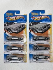 Hot Wheels Back to the Future DeLorean Time Machine Hover Mode 6 Lot 2011 models
