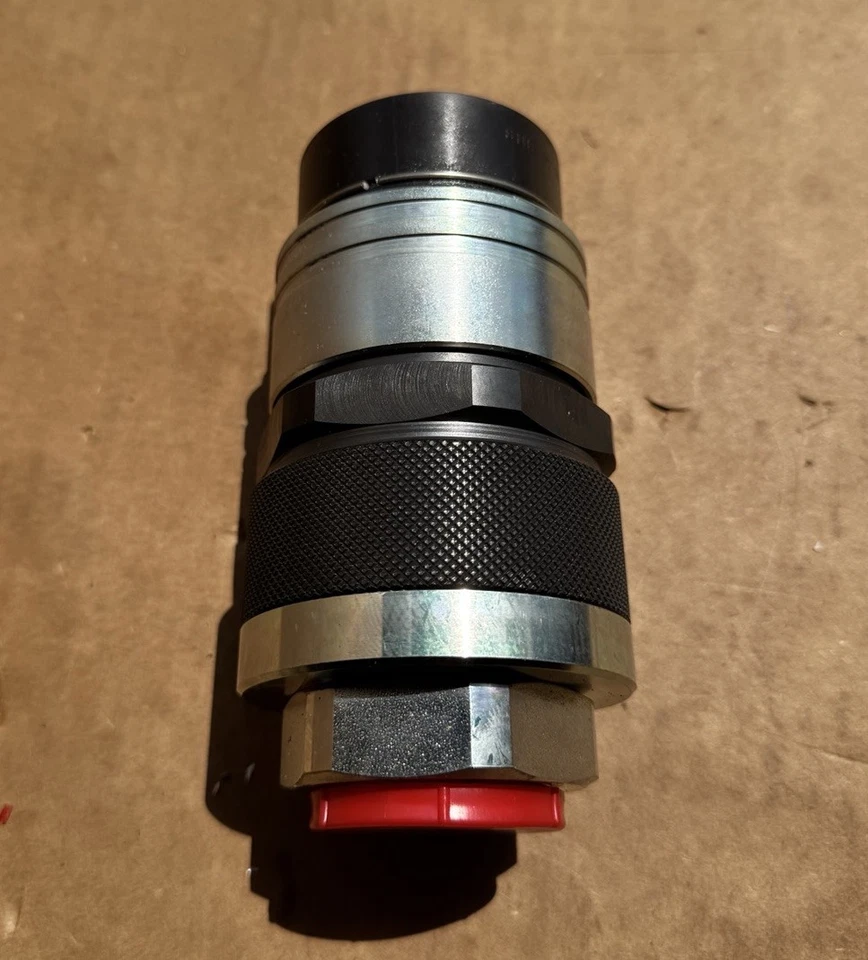 Stucchi VP21 Flat Face Nipple, 1-1/4 in MNPT x 1-1/4 in MNPT, Steel 801901015 - Image 2 of 4