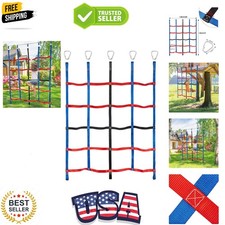 Climbing Net for Kids: Robust Outdoor Fun - Ideal for Playgrounds  Backyards
