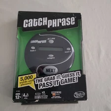 Hasbro Catch Phrase Handheld Electronic Game Black B7389 2015 NEW
