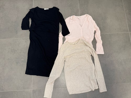 Damen H&M Mama Umstandsmode Still Oberteil Schwangerschaftskleid A
