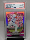 Mike Trout 2014 Panini Prizm #3 Purple Prizm #'d 28/99 PSA 10 GEM MINT