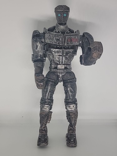 Real Steel Action Figure Atom The Junkyard Bot Robot Jakks Pacific 8in Punching