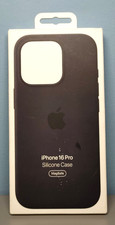 Apple iPhone 16 Pro Silicone Case with MagSafe MYYJ3ZM/A - Black -Read 