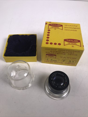 Taylor Tayon 1:3.5 75mm 164797 F=75mm 1:3.5 Clean Optical