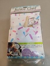 Junior Chef Real Baking Set For Little Kitchen Helpers 8pc Set Pink/Blue New