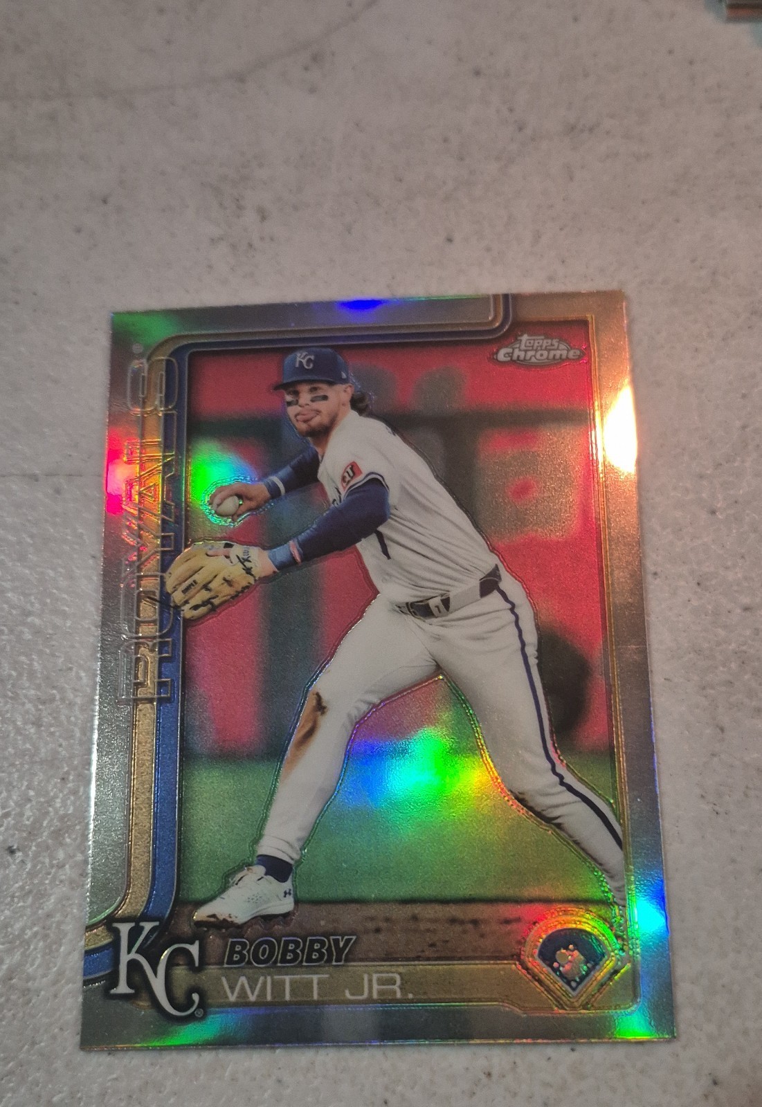 2025 Topps Chrome - Bobby Witt Jr. #93 Refractor
