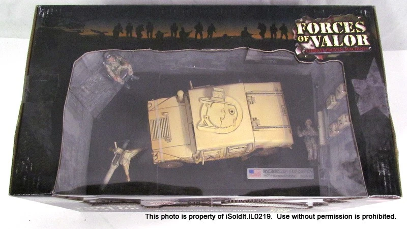 NEW NIB FORCES OF VALOR 1:32 No. 81002 US M1036 HMMWV W/ TOW-HUMVEE Kuwait 1991 - Image 2 of 4