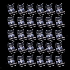 30 X Pr&auml;sentationsst&auml;nder, Klarer Acryl-Staffeleihalter, Basisst&auml;nder F&uuml;r