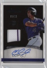 2022 Chronicles Studio Black Material Signatures 77/99 Colton Welker Auto 08b6