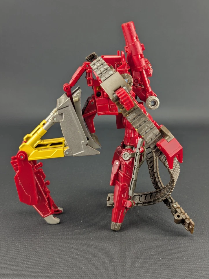 Transformers ROTF Rampage Desert Combat complete Takara RD-21 Japanese Red - Image 4 of 4