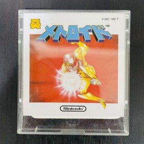Metroid With Sticker Nintendo Famicom Disk System 1986 FMC-MET Action Retro Game