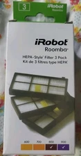 IRobot Roomba Filter Replacement 800 900  3-pack Hepa Filter Kit NIB