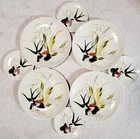 Redwing MCM Capistrano 4 each 11" Dinner Plates & 6.5" B&Bs NICE!