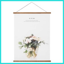 Magnetic Poster Frame Hanger,20x24 20x28 20x30 Light Wood Wooden Frames Hange...