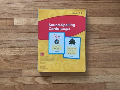 McGraw Hill Wonders Sound - Spelling Cards (Large) Grades K-6 Elementary Reading