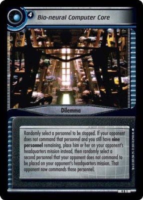 Bio-neural Computer Core - Dangerous Missions - Star Trek CCG 2E