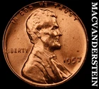 1957 Lincoln Wheat Cent- Choice Gem Brilliant Uncirculated Luster #J6417