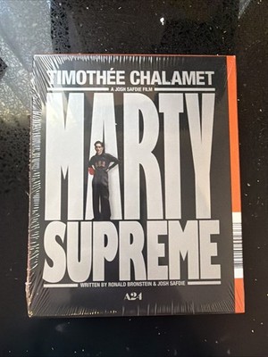 NEW A24 Marty Supreme Blu-ray Digi Pak Dolby, Subtitled, Widescreen, Hi Def