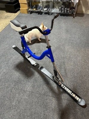 While They Last!!! Blue Stalmach Retro Rocky Berg Skibike/SnowBike/Skibob