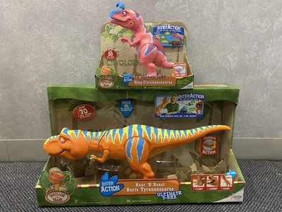 Dinosaur Train Lot - Boris & King - Interaction Road 'N React 23'' T-REX UNOPENED