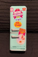 ZURU Mini Brands Fill the Fridge Playset - Exclusive 7 Mini Set  Magnet  More 