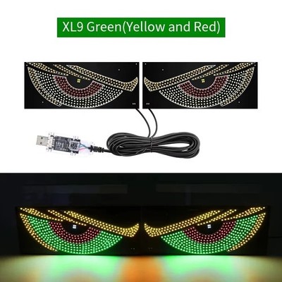 LED Display Panel Smart Control Windschutzscheibe Augen Matrix Pixel Bildschirm
