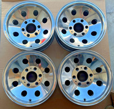 4 15 Vintage Jdm Enkei High Polished Wheels 15x7 Rims 6x5.5 Chevy Gmc 4x4 Set