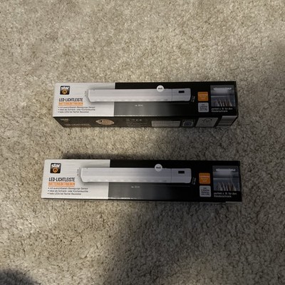 STAR Q LED Lichtleiste 2x mit  ausrichtbarem Bewegungs-Sensor Batteriebetrieben