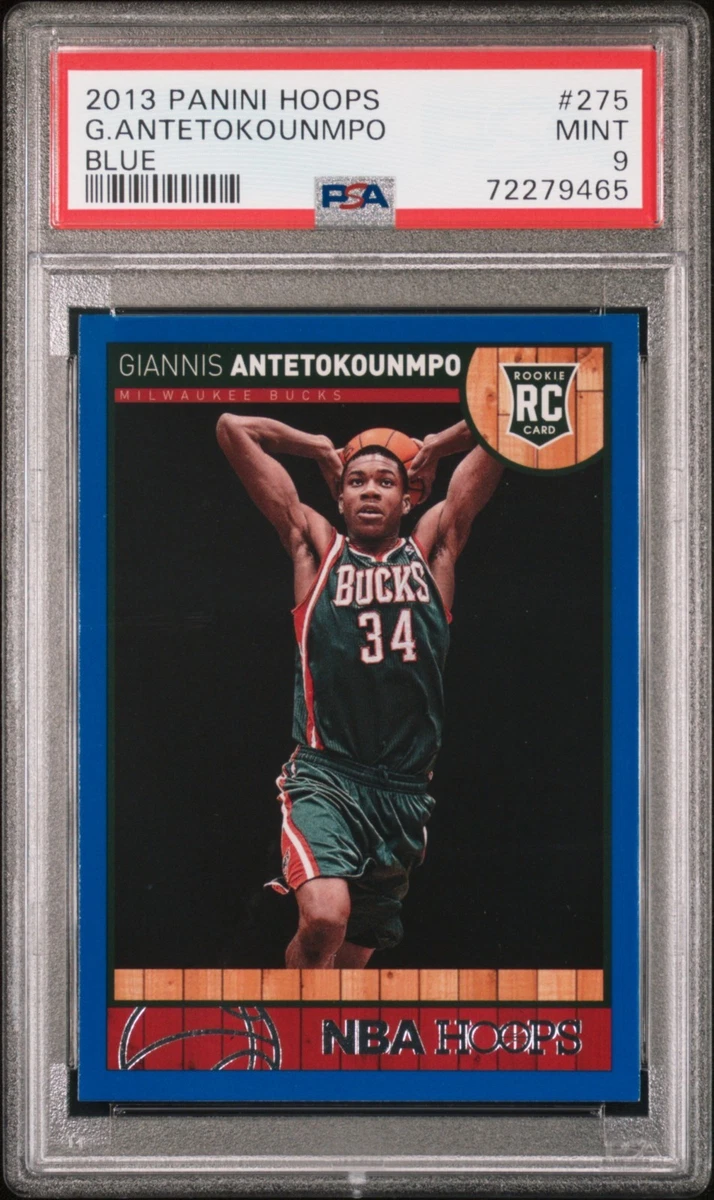 Giannis Antetokounmpo Basketball Grade 9 Rookie Sports Trading