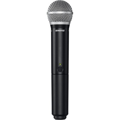 Shure BLX2PG58 Handheld Wireless Transmitter with PG58 Capsule Band H9