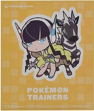 Pokemon Chamomile Zebraika Character Sticker Matte PP 10x8.5cm Used