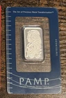 PAMP SUISSE 10 Gram .999 Fine SILVER BAR ~ Lady Fortuna Sealed, Assayed, Serial#