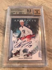 Ryan Johansen Artifacts 2011-12 RC Auto /99 BGS 9.5 Rookie Gem Mint