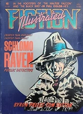Fiction Illustrated Vol 1 Schlomo Raven 1976 Byron Preiss - Tom Sutton VG Cond