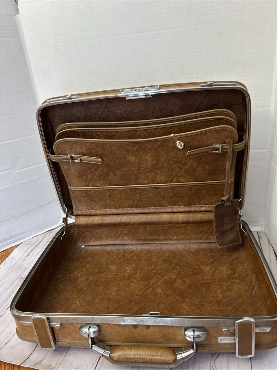American Tourister Leather Hardcase Travel Luggage for sale | eBay