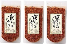 KYOTO SPRINKLE RICE SEASONING CHILLI FURIKAKE RA-YU RAYU OIL MAIKO 3 bag set