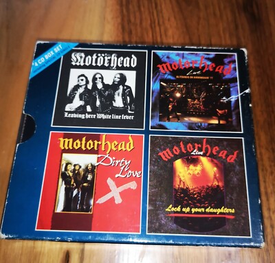 MOTORHEAD モーターヘッド 4CD BOX SET Motorhead 4CD Box Set | eBay