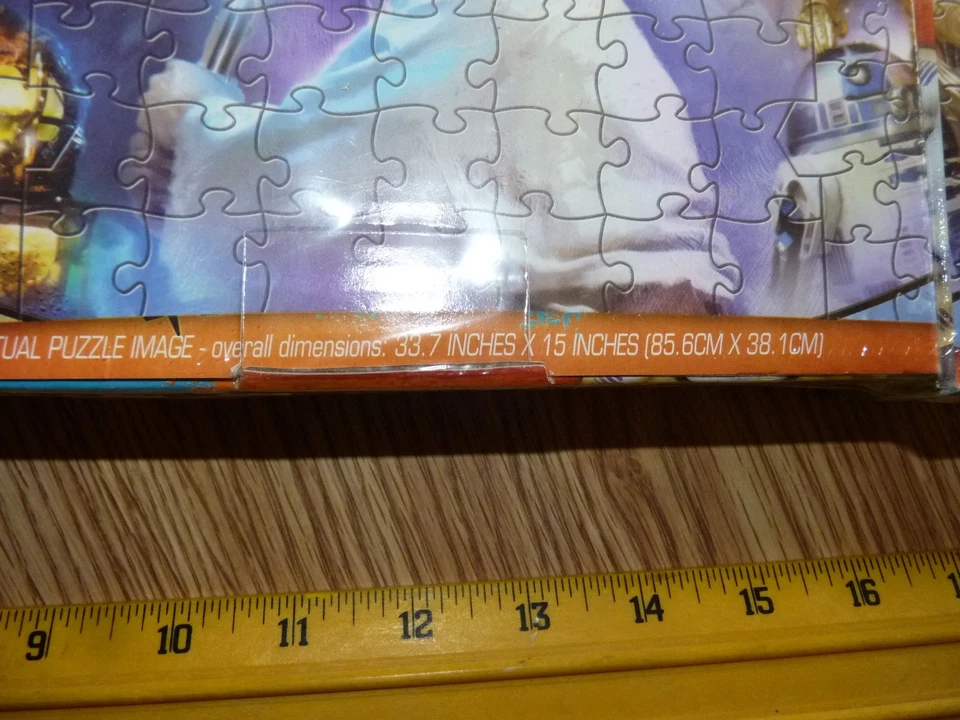 Star Wars Rompecabezas Panorama 3 en 1 Set Trilogía Original 211 Piezas ¡Nuevo Precintado! Foto 4 de 4