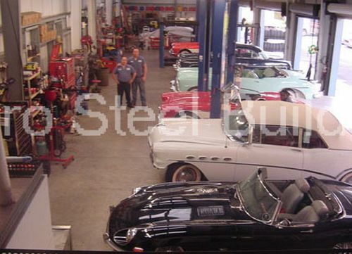DuroBEAM Steel 40x200x16 Metal Prefab Building Auto Repair Parts Workshop DiRECT - Picture 6 of 14