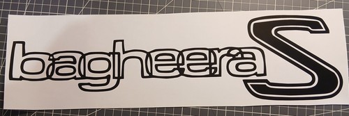 Aufkleber MURENA BAGHEERA Matra Monogramm vorne hinten - Bild 8 von 13
