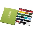 Kuretake Japan Gansai Tambi Aquarell Jananese Kunst Farbe 24 Farben Set MC20