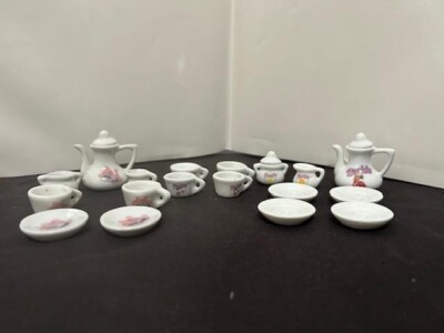 1990s Barbie Doll China tea sets